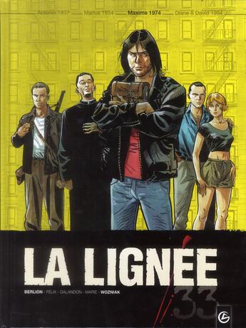 Couverture du livre « La lignée Tome 3 ; Maxime 1974 » de Laurent Galandon et Jerome Felix et Olivier Berlion et Damien Marie et Olivier Wozniak aux éditions Bamboo