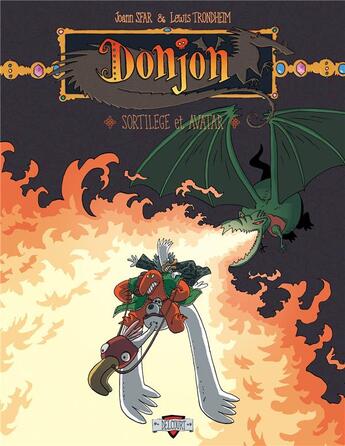 Couverture du livre « Donjon Zénith Tome 4 : sortilèges et avatars » de Joann Sfar et Lewis Trondheim aux éditions Delcourt