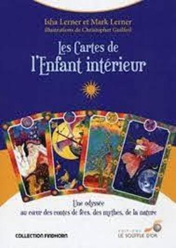 Couverture du livre « Les cartes de l'enfant intérieur » de Isha Lerner aux éditions Le Souffle D'or