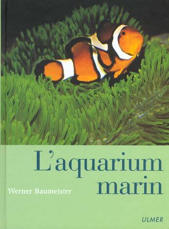 Couverture du livre « Aquarium Marin (L') » de Baumeister Werner aux éditions Eugen Ulmer