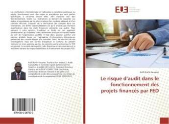 Couverture du livre « Le risque d'audit dans le fonctionnement des projets finances par FeD » de Koffi Kouamé aux éditions Editions Universitaires Europeennes