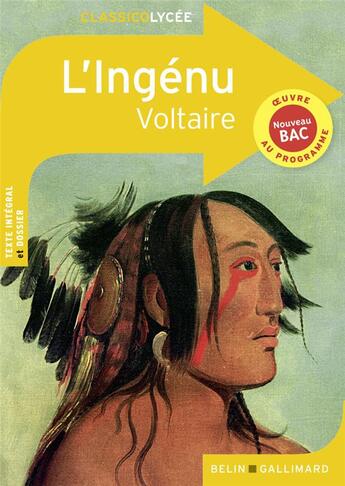 Couverture du livre « L'ingénu, de Voltaire » de  aux éditions Belin Education