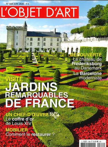 Couverture du livre « L'objet d'art n 568 - le cheval blanc de gauguin - juin 2020 » de  aux éditions L'objet D'art