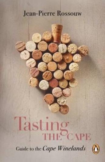 Couverture du livre « Tasting the cape » de Jean-Pierre Rossouw aux éditions Adult Pbs