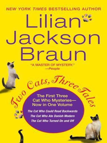 Couverture du livre « Two Cats, Three Tales » de Lilian Jackson Braun aux éditions Penguin Group Us