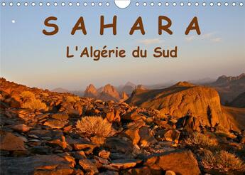 Couverture du livre « Le sahara l algerie du sud calendrier mural 2020 din a4 horizontal - le sahara de l algerie du sud (édition 2020) » de Rechberger Gabr aux éditions Calvendo