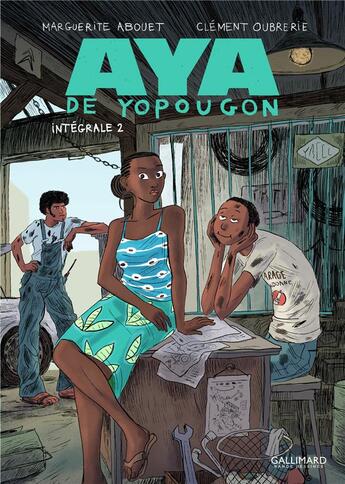 Couverture du livre « Aya de Yopougon : Intégrale vol.2 : Tomes 4 à 6 » de Marguerite Abouet et Clement Oubrerie aux éditions Bayou Gallisol