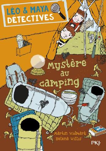 Couverture du livre « Léo & Maya, détectives Tome 4 : mystère au camping » de Martin Widmark et Helena Willis aux éditions Pocket Jeunesse