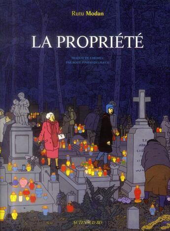 Couverture du livre « La propriété » de Rutu Modan aux éditions Actes Sud