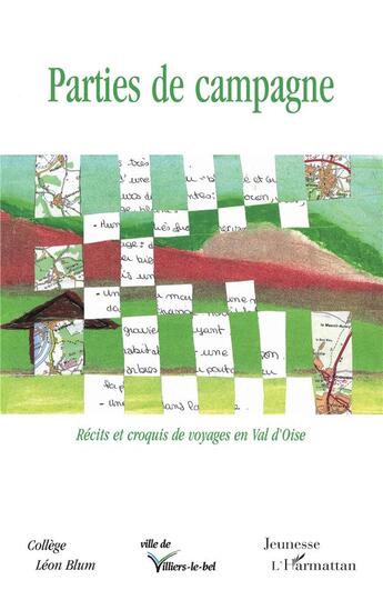 Couverture du livre « Parties de campagne ; récits et croquis de voyage en Val d'Oise » de  aux éditions L'harmattan
