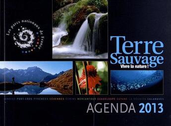 Couverture du livre « Agenda terre sauvage 2013 » de  aux éditions Milan