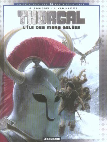 Couverture du livre « Thorgal T.2 ; l'île des mers gelées » de Jean Van Hamme et Grzegorz Rosinski aux éditions Lombard