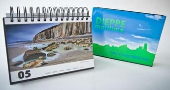 Couverture du livre « City calendrier Dieppe maritime » de Antonio Delgado et Yann Pelcat aux éditions Studio 1517