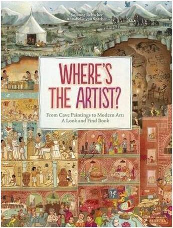 Couverture du livre « Where's the artist? » de Susanne Rebscher aux éditions Prestel