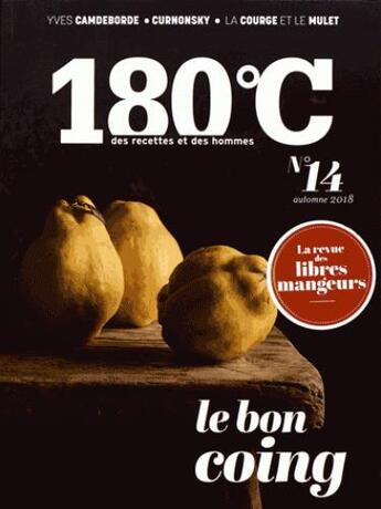 Couverture du livre « 180°C n.14 » de Revue 180°C aux éditions Thermostat 6