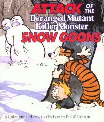 Couverture du livre « Calvin and Hobbes ; attack of deranged mutant killer monster » de Bill Watterson aux éditions Warner Books