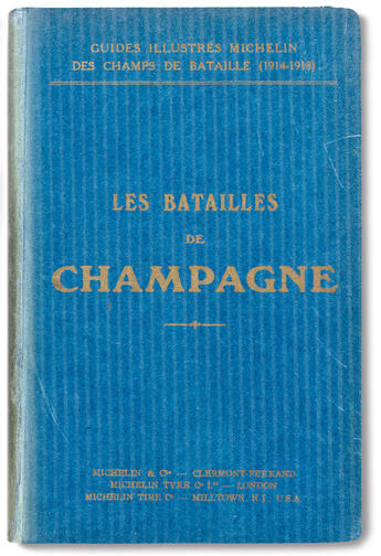 Couverture du livre « Les batailles de Champagne » de Collectif Michelin aux éditions Michelin