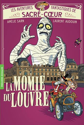 Couverture du livre « La Momie du Louvre » de Amélie Sarn aux éditions Gallimard-jeunesse