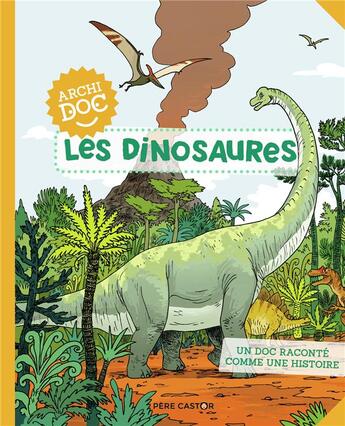 Couverture du livre « Les dinosaures » de Emmanuel Tredez aux éditions Pere Castor