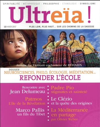 Couverture du livre « Ultreïa ! n.10 ; plus loin, plus haut... sur les chemins de la Sagesse » de Ultreia aux éditions Hozhoni