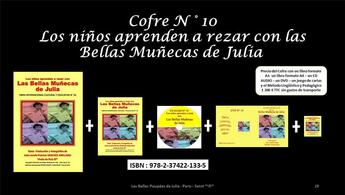 Couverture du livre « Los ninos aprenden a rezar con las bellas munecas de Julia » de Julia-Josepha-Patricia Sanchez aux éditions Croire Savoir Vouloir