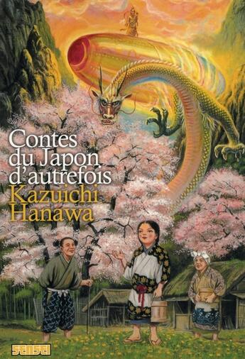 Couverture du livre « Contes du Japon d'autrefois » de Kazuichi Hanawa aux éditions Kana