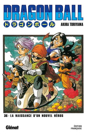 Couverture du livre « Dragon Ball - édition originale Tome 36 : La naissance d'un nouveau héros !! » de Akira Toriyama aux éditions Glenat