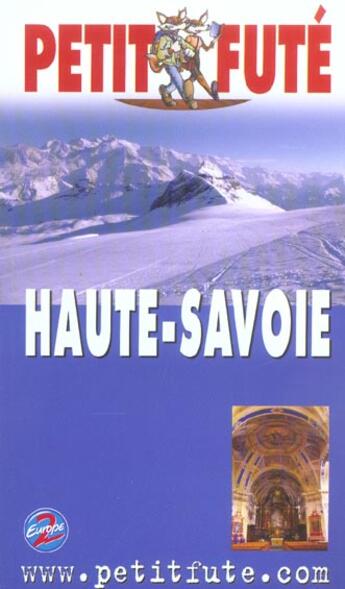 Couverture du livre « HAUTE SAVOIE (édition 2004) » de Collectif Petit Fute aux éditions Le Petit Fute