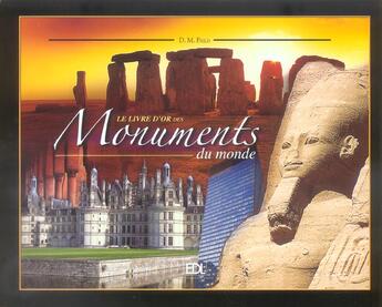 Couverture du livre « Livre D'Or Des Monuments Du Monde (Le) » de Field D.M. aux éditions De Lodi