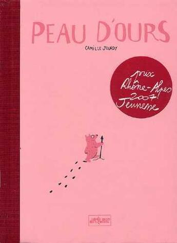 Couverture du livre « Peau d'ours » de Camille Jourdy aux éditions Drozophile