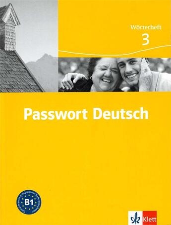 Couverture du livre « PASSWORT DEUTSCH t.3 ; B1 ; glossaire (édition 2013) » de  aux éditions La Maison Des Langues