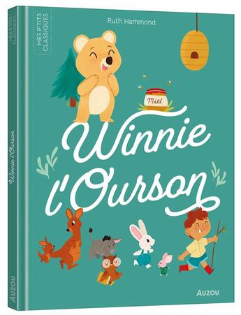 Couverture du livre « Winnie l'ourson » de Bourset Carole et Ruth Hammond aux éditions Auzou