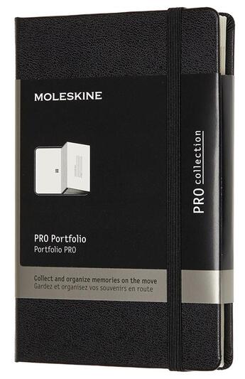 Couverture du livre « Portfolio pro poche noir » de  aux éditions Moleskine