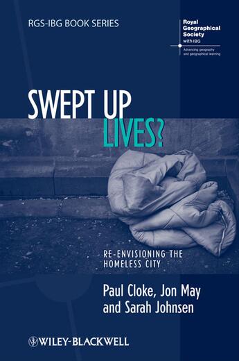 Couverture du livre « Swept Up Lives » de Paul Cloke et Jon May et Sarah Johnsen aux éditions Wiley-blackwell