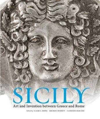 Couverture du livre « Sicily art and invention between greece and rome » de Lyons Claire aux éditions Getty Museum