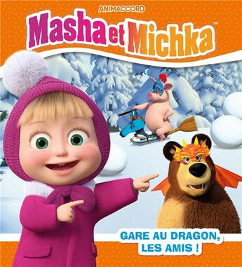 Couverture du livre « Masha et Michka : l'invité mystère » de  aux éditions Hachette Jeunesse