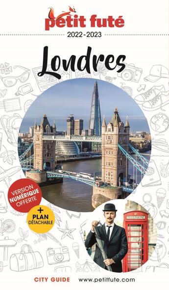 Couverture du livre « GUIDE PETIT FUTE ; CITY GUIDE : Londres (édition 2022/2023) » de Collectif Petit Fute aux éditions Le Petit Fute