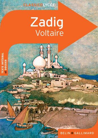 Couverture du livre « Zadig » de Voltaire aux éditions Belin Education