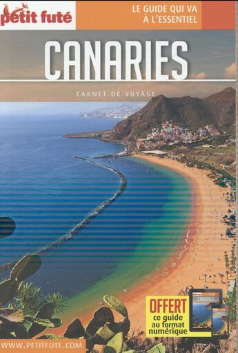 Couverture du livre « GUIDE PETIT FUTE ; CARNETS DE VOYAGE ; Canaries » de  aux éditions Le Petit Fute