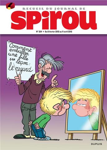 Couverture du livre « Recueil Spirou N.324 » de  aux éditions Dupuis