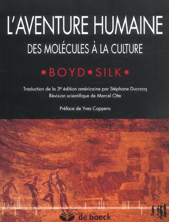 Couverture du livre « L'aventure humaine » de Boyd aux éditions De Boeck Superieur