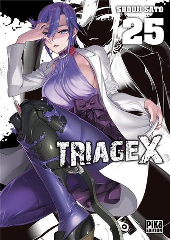 Couverture du livre « Triage X Tome 25 » de Shouji Sato aux éditions Pika