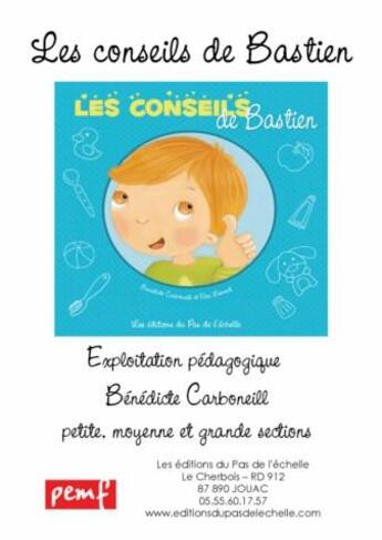 Couverture du livre « Fichier Multi Niveau Conseils De Bastien » de B Carboneill aux éditions Pemf