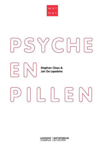 Couverture du livre « Psyche en pillen? » de Stephan Claes aux éditions Terra - Lannoo, Uitgeverij