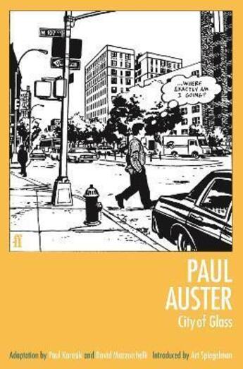 Couverture du livre « City of glass - the graphic novel » de Paul Auster aux éditions Faber Et Faber