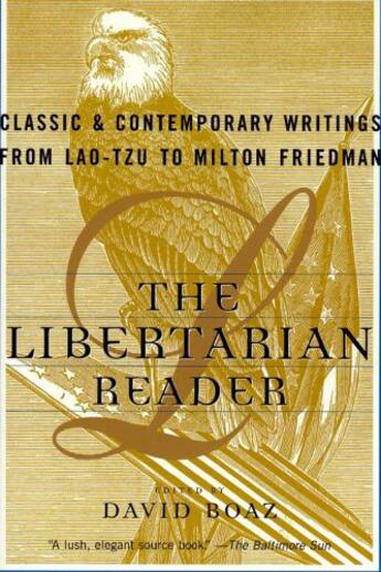 Couverture du livre « The Libertarian Reader » de Boaz David aux éditions Free Press