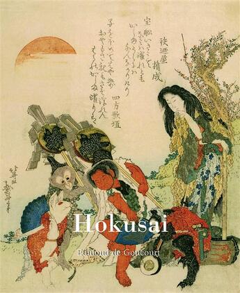 Couverture du livre « Hokusai » de Edmond De Goncourt aux éditions Parkstone International