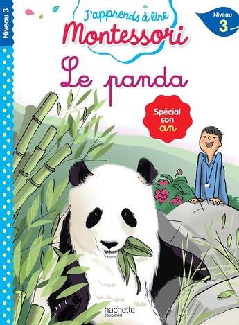 Couverture du livre « J'apprends a lire montessori - cp niveau 3 : le panda » de Jouenne/Doumont aux éditions Hachette Education