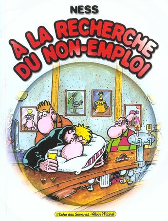 Couverture du livre « La recherche du non-emploi » de Ness aux éditions Drugstore