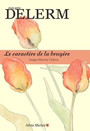 Couverture du livre « Le caractère de la bruyère » de Philippe Delerm aux éditions Albin Michel